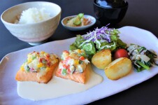 サーモンの彩り焼き　　　　～ﾉﾙｳｪｰｻｰﾓﾝ使用～