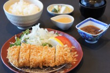 おろしポン酢のとんかつ膳